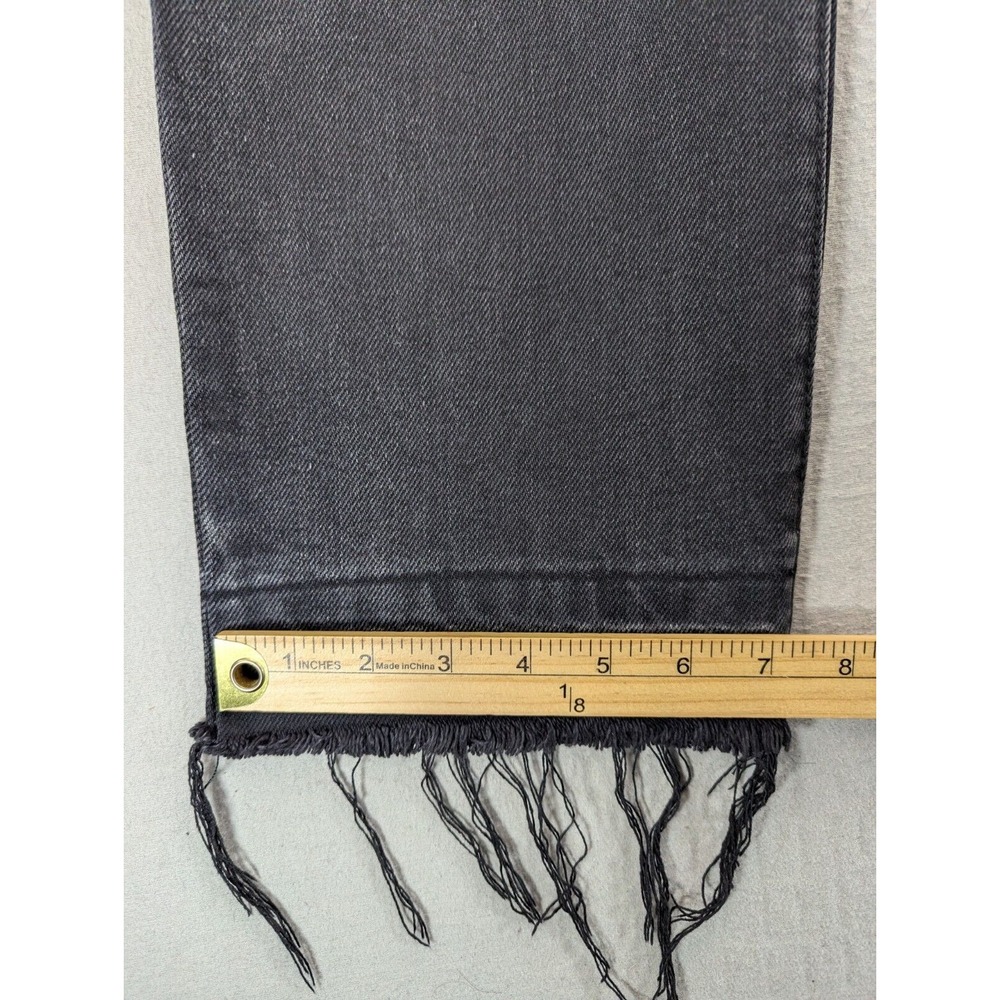 MNML Jeans Mens Sz 38 Raw Hem Cowboy Classiccore D212 Button Fly Charcoal - Picture 15 of 15